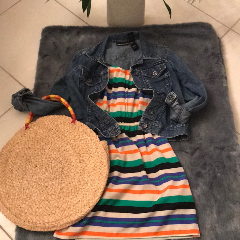 Collective Concepts Striped Dress - S